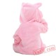 Animal Pink Baby Onesie Pajamas - Baby Kigurumi Onesies