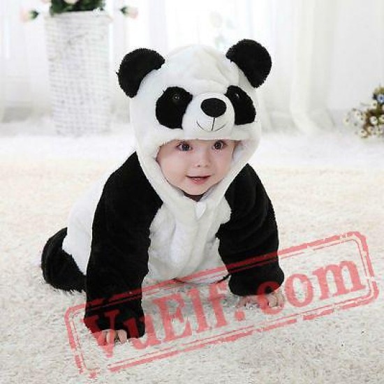 Animal Panda Baby Onesie Pajamas - Baby Kigurumi Onesies