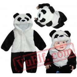 Animal Panda Baby Onesie Pajamas - Baby Kigurumi Onesies