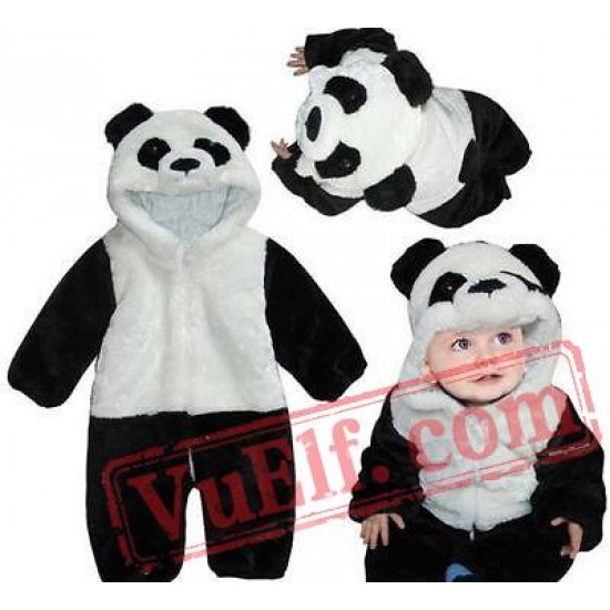 Animal Panda Baby Onesie Pajamas - Baby Kigurumi Onesies