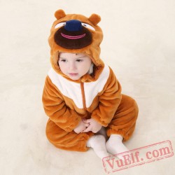 Bear Baby Onesie Pajamas - Baby Kigurumi Onesies