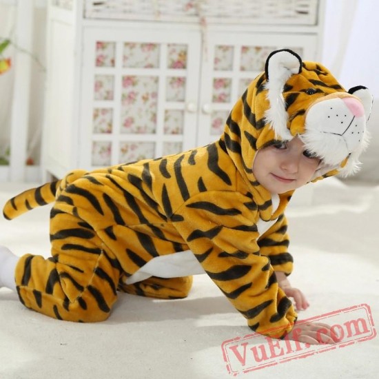 Tiger Animal Baby Onesie Pajamas - Baby Kigurumi Onesies