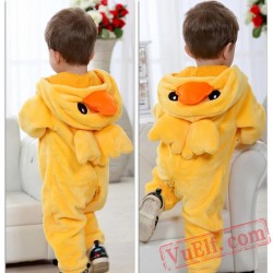 Yellow Duck Baby Onesie Pajamas - Baby Kigurumi Onesies