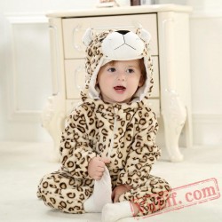 Leopard Baby Onesie Pajamas - Baby Kigurumi Onesies