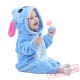 Blue Stitch Baby Onesie Pajamas - Baby Kigurumi Onesies