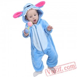 Blue Stitch Baby Onesie Pajamas - Baby Kigurumi Onesies