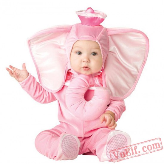 Elephant Baby Onesie Pajamas - Baby Kigurumi Onesies