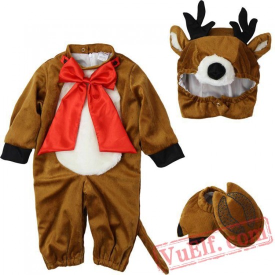 Deer Animal Baby Onesie Pajamas - Baby Kigurumi Onesies