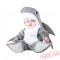 Grey Shark Baby Onesie Pajamas - Baby Kigurumi Onesies