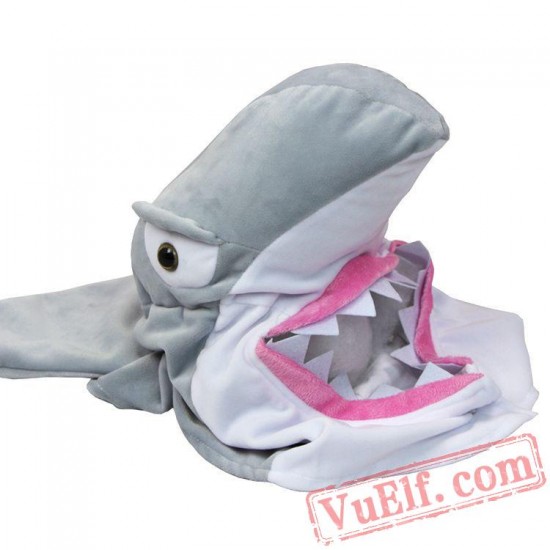 Grey Shark Baby Onesie Pajamas - Baby Kigurumi Onesies