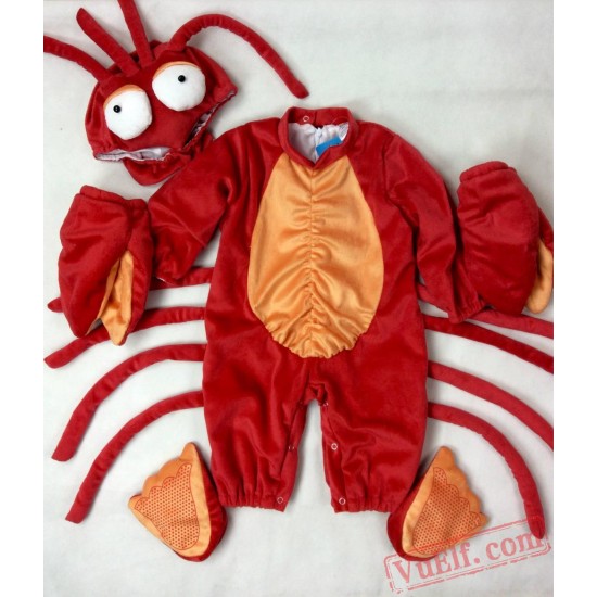 Lobster Animal Baby Onesie Pajamas - Baby Kigurumi Onesies
