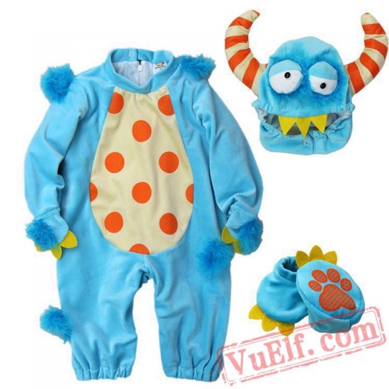 Little Monster Baby Onesie Pajamas - Baby Kigurumi Onesies
