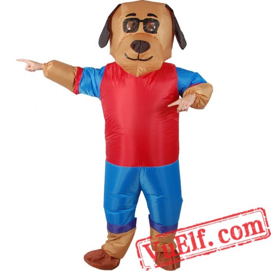 Dog Inflatable Blow Up Costume