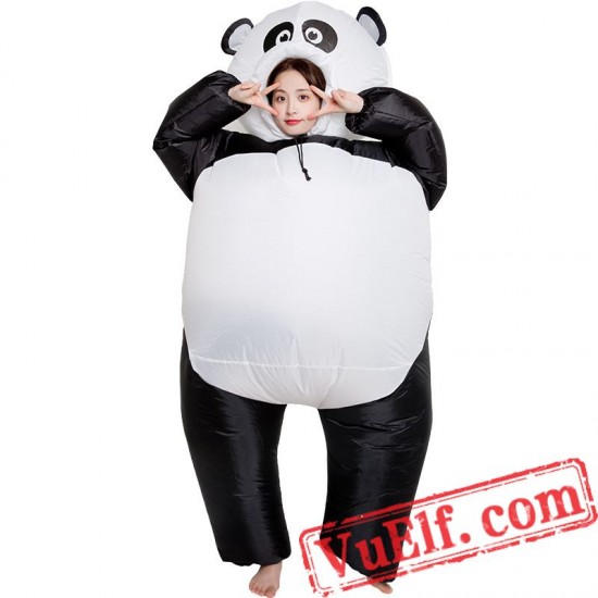 Panda Inflatable Blow Up Costume