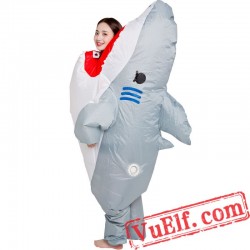 Big Shark Inflatable Blow Up Costume