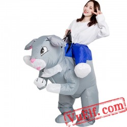 Rabbit Inflatable Blow Up Costume