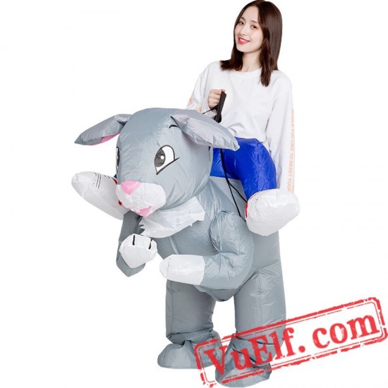 Rabbit Inflatable Blow Up Costume