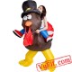 Turkey Thanksgiving Inflatable Blow Up Costume