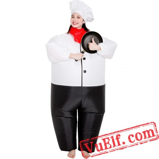 Chef Inflatable Blow Up Costume