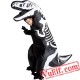 Skeleton T-Rex Inflatable Blow Up Costume
