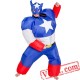 Captain America Soldier Inflatable Blow Up Costume