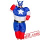 Captain America Soldier Inflatable Blow Up Costume