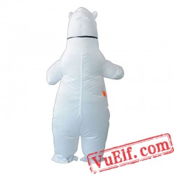 Polar Bear Inflatable Blow Up Costume