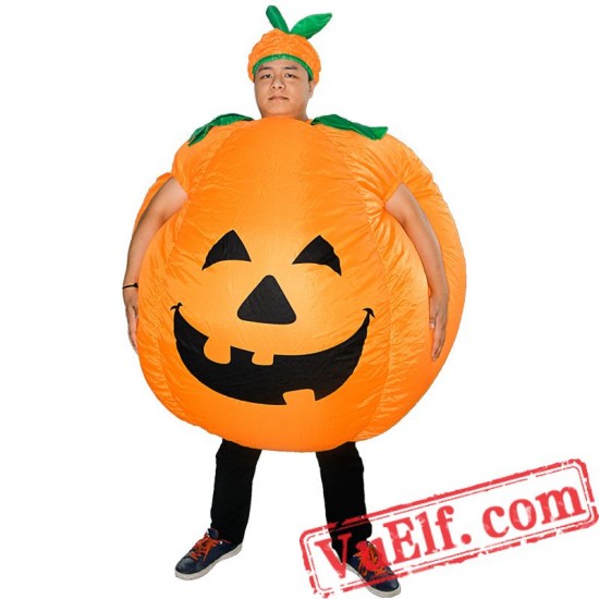 Pumpkin Inflatable Blow Up Costume