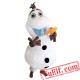 Olaf Snowman Inflatable Blow Up Costume