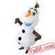 Olaf Snowman Inflatable Blow Up Costume