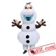 Olaf Snowman Inflatable Blow Up Costume