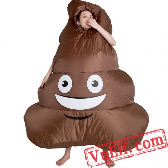 Poop Inflatable Blow Up Costume