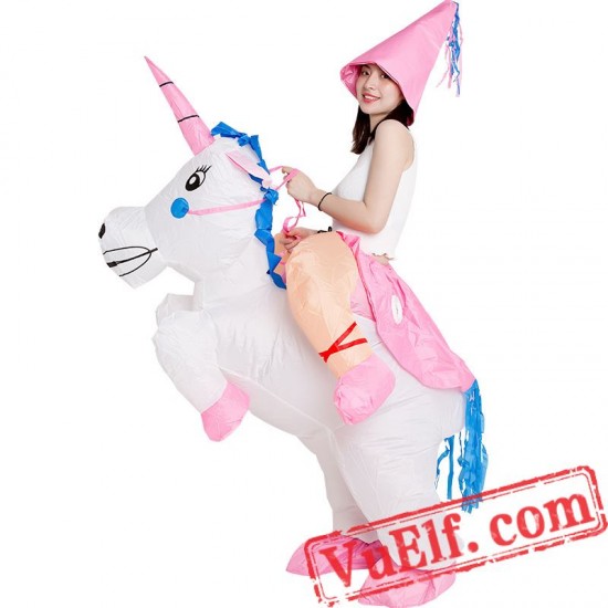 Unicorn Inflatable Blow Up Costume