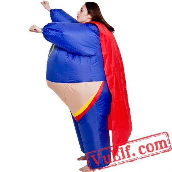 Lightning Superman Inflatable Blow Up Costume