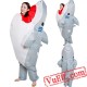 Big Shark Inflatable Blow Up Costume