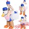 Little Flying Chicken Inflatable Blow Up Costume