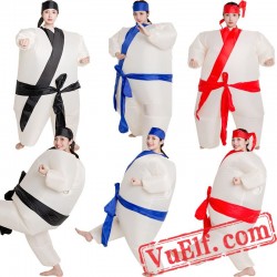 Taekwondo Warrior Gong fu Inflatable Blow Up Costume