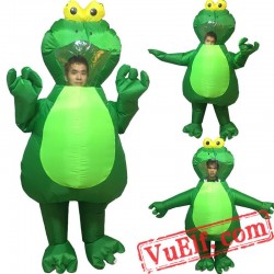 Frog Inflatable Blow Up Costume