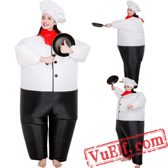 Chef Inflatable Blow Up Costume