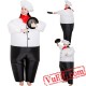 Chef Inflatable Blow Up Costume