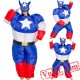 Captain America Soldier Inflatable Blow Up Costume