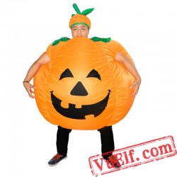 Pumpkin Inflatable Blow Up Costume