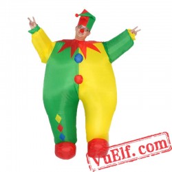 Clown Inflatable Blow Up Costume