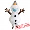 Olaf Snowman Inflatable Blow Up Costume