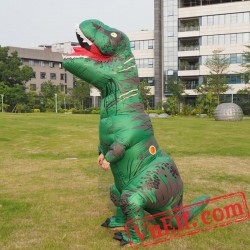 Dinosaur T-Rex Inflatable Blow Up Costume