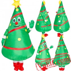 Christmas Tree Inflatable Blow Up Costume