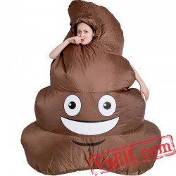 Poop Inflatable Blow Up Costume