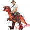 Velociraptor Dinosaur T-Rex Ride On Inflatable Blow Up Costume