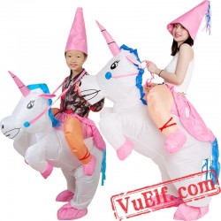 Unicorn Inflatable Blow Up Costume