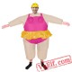 Adult Ballerina Inflatable Blow Up Costume